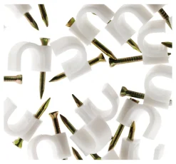 New ZENITECH 100 attaches plastiques Ø9mm blanc