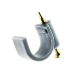 Clearance ZENITECH 100 attaches plastiques Ø14mm gris