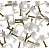 Online ZENITECH 50 attaches pour fil méplat blanc 01