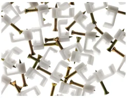 Online ZENITECH 50 attaches pour fil méplat blanc 01