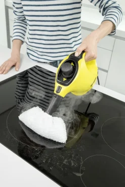 Best KARCHER Balai à vapeur SC 1 Easy Fix + kit sol