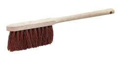 Sale Balayette en fibres de coco et manche en bois