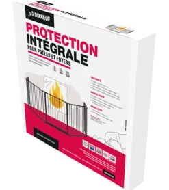 Best Barrière de protection pour poêle Intégrale acier noir