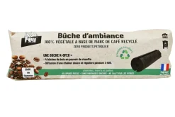 Bûche d'ambiance densifiée marc de café 1kg