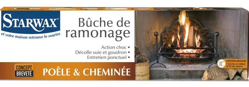 Clearance STARWAX Bûche de ramonage 1,1kg