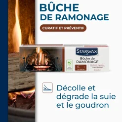 Clearance STARWAX Bûche de ramonage 1,1kg