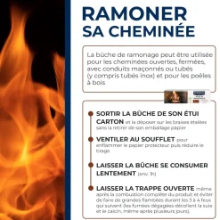 Clearance STARWAX Bûche de ramonage 1,1kg