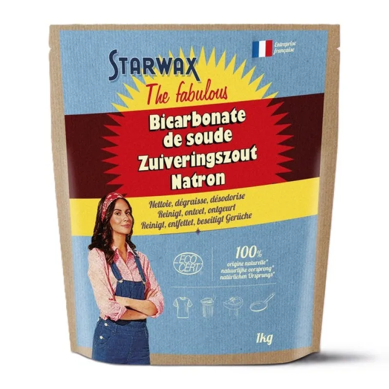 STARWAX Bicarbonate de soude 1kg The Fabulous