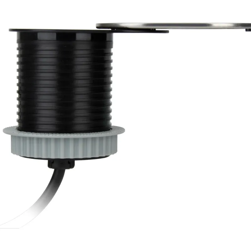 Clearance OTIO Bloc Gliss encastrable 16A + USB A+C 1,90m inox