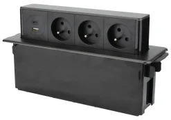 OTIO Bloc horizontal 316A + 2USB A+C quickcharge-3g1.5 1,5m