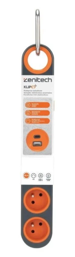 Sale Bloc multiprise et projecteur LED KLIPO