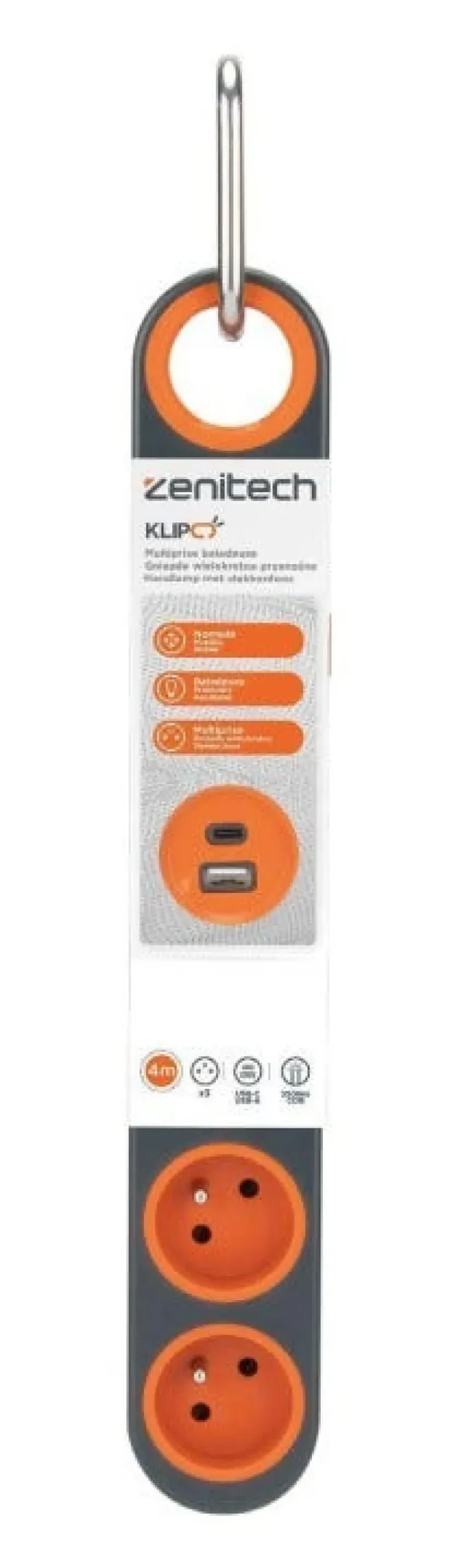 Sale Bloc multiprise et projecteur LED KLIPO