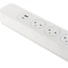 Discount OTIO Bloc mutiprise Mantea 3 prises easyeject + 2 USB blanc