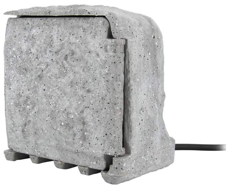 Outlet ZENITECH Bloc pierre 4x16A + 2 interrupteur 1,5m gris