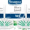 New STARWAX Bloc pour cuvettes WC à la javel (x2)