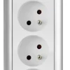 ELECTRALINE Bloc 6 prises 3M blanc