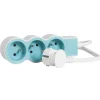 Clearance LEGRAND Bloc 3x2P+T 1,5m 3G 1mm² - blanc/bleu