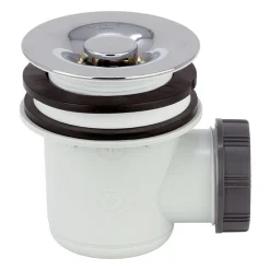 Outlet WIRQUIN Bonde de douche Tourbillon Ø60mm grille ABS chromé