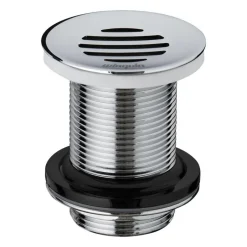 Outlet WIRQUIN Bonde lavabo laiton grille incurvée 75mm sans trop plein