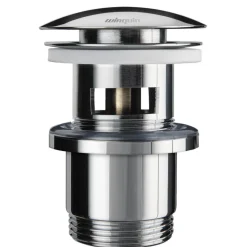 Clearance WIRQUIN Bonde lavabo laiton quick-clac 75mm trop plein