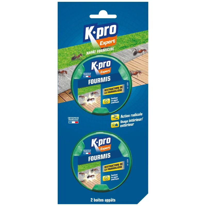 Best K.PRO Boîte appât contre les fourmis (2 x 10g)