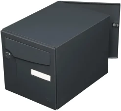 Outlet RENZ Boîte aux lettres Animation 2 portes gris anthracite