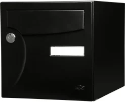 New RENZ Boîte aux lettres Animation 1 porte noir