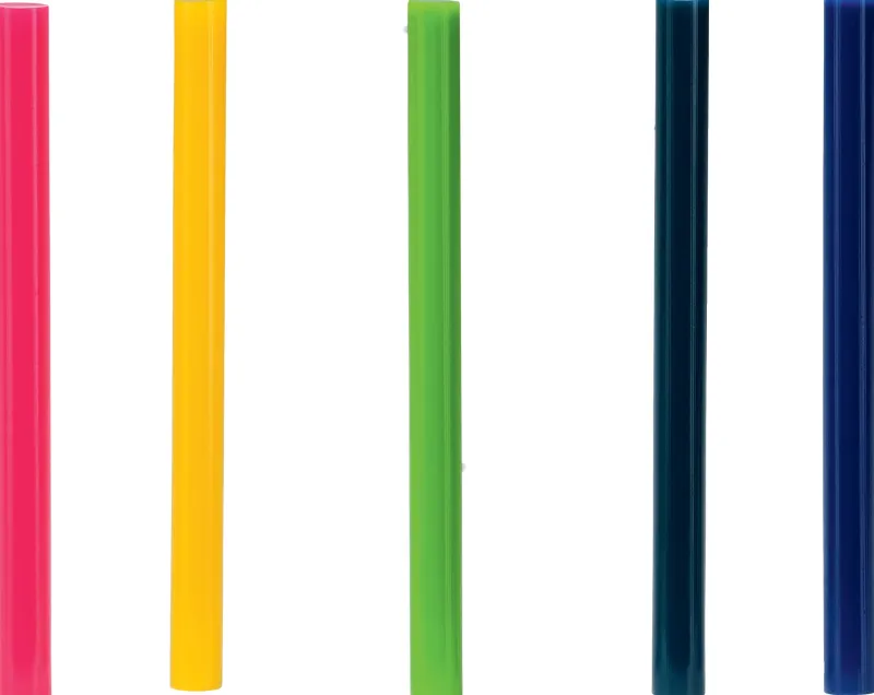 RAPID Boîte de 36 bâtons de colle colorés Ø7 x 90mm