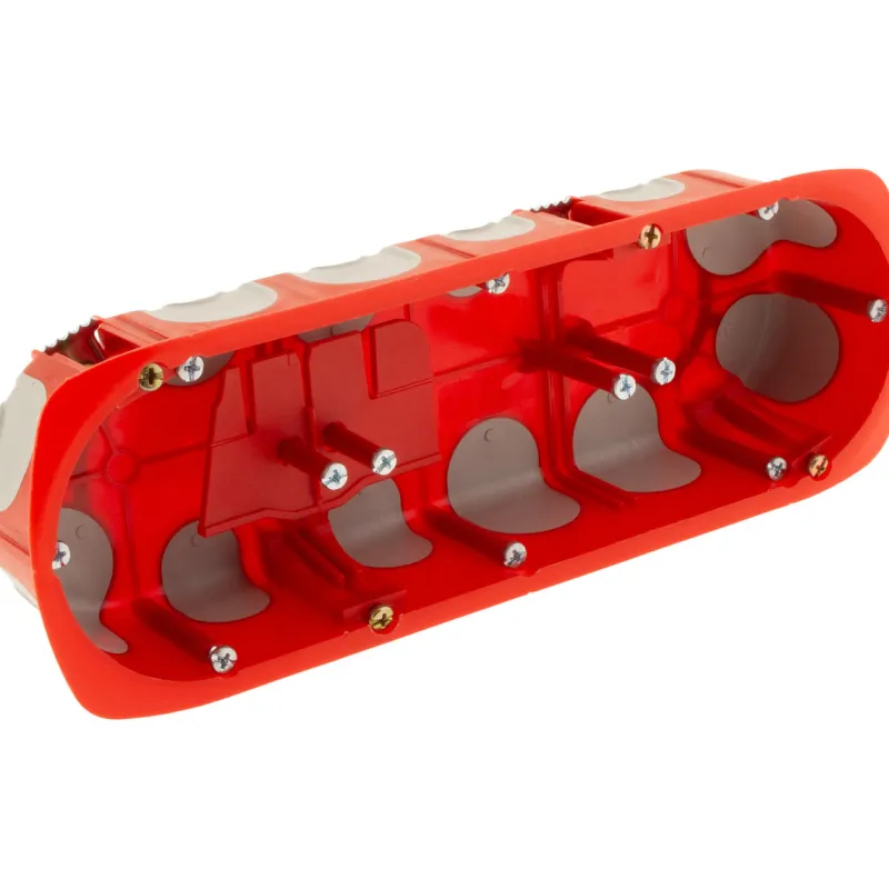 New Boîte d’encastrement Multimat No Airbox 3 postes P40mm