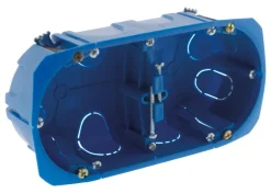 Hot ZENITECH Boîte double poste multimatériaux Ø67mm profondeur 40mm