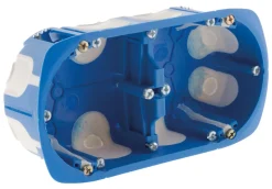 Discount ZENITECH Boîte encastrement double no air multimatériaux 67x40mm