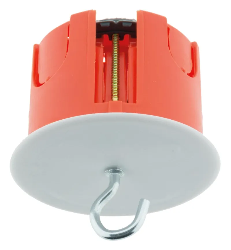 Best ZENITECH Boîte point de centre 65x50mm pour murs creux + crochet