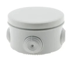New ZENITECH Boîte étanche IP55 ronde 85x45mm blanc