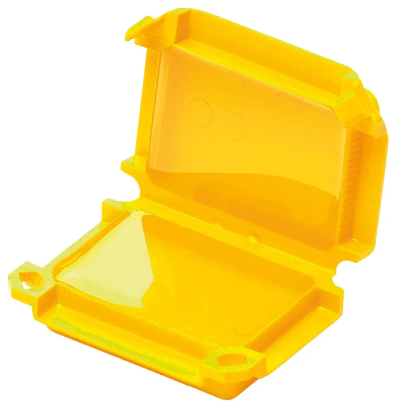 Clearance ZENITECH Boîtier de connexion IPX8 Happy Large jaune