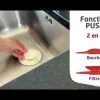 WIRQUIN Bouchon universel 2 en 1 Uppy blanc Ø110mm