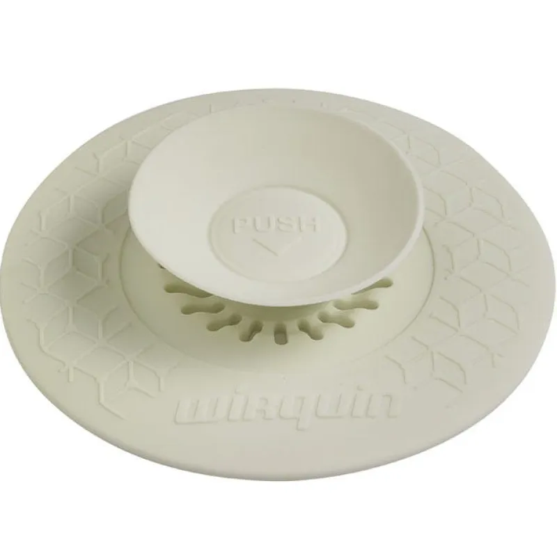 WIRQUIN Bouchon universel 2 en 1 Uppy blanc Ø110mm