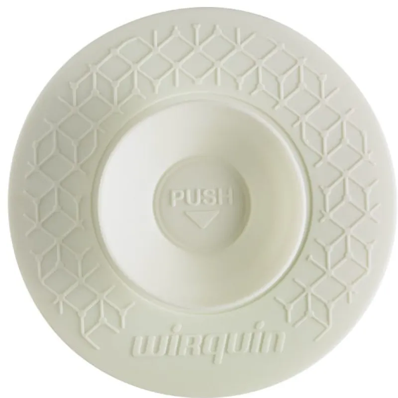 WIRQUIN Bouchon universel 2 en 1 Uppy blanc Ø110mm