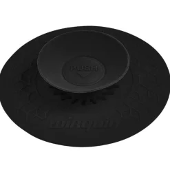 Discount WIRQUIN Bouchon universel 2 en 1 Uppy noir Ø110mm