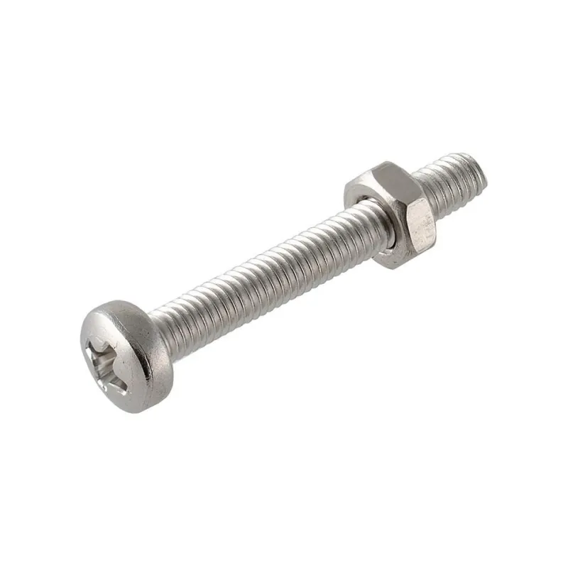 Hot SUKI Boulon tête cylindrique fendue Acier inox A2 M Ø5xL20 mm