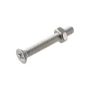 Best SUKI Boulon tête fraisée fendue Acier inox A2 M Ø5xL16 mm