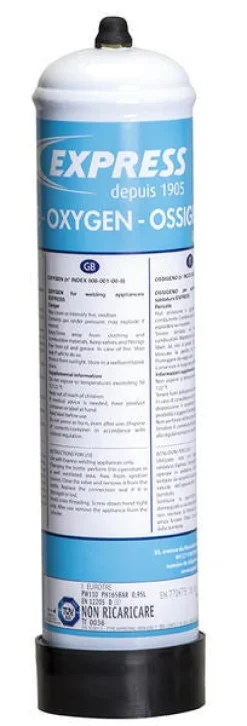 EXPRESS Bouteille Oxygène Jetable 60L