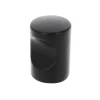 Hot Bouton index Ø18 mm en aluminium noir mat x2