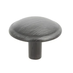 Bouton Ø32 mm armoire en aluminium canon de fusil x2