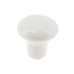 Best Bouton Ø30 mm en céramique blanc x2