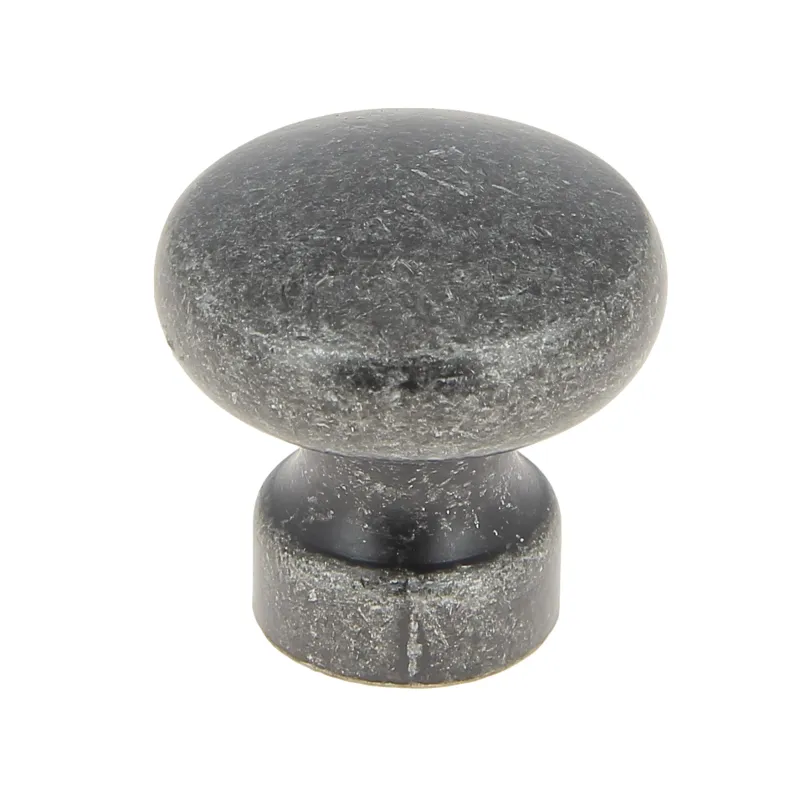 Online Bouton Ø25 mm en zamak vieux fer x2