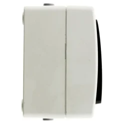 Best ZENITECH Bouton poussoir Aquae saillie étanche IP54 blanc/noir