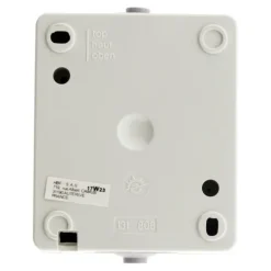 Best ZENITECH Bouton poussoir Aquae saillie étanche IP54 blanc/noir