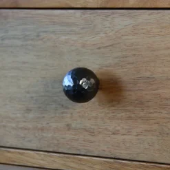 Best Bouton sphère Ø33 mm impact en aluminium laitonné vieilli x2