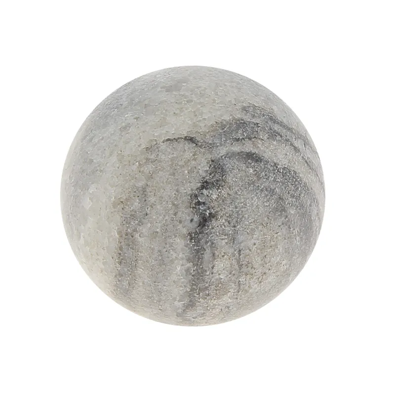 Sale Bouton sphère Ø32 mm marbré gris x2
