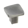 Discount Bouton vague 30 x 30 mm en aluminium canon de fusil x2